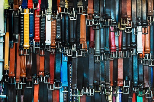 Used-Mixed Leather Belts